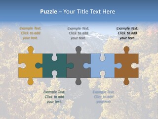 Wasatch Red Utah PowerPoint Template