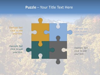 Wasatch Red Utah PowerPoint Template