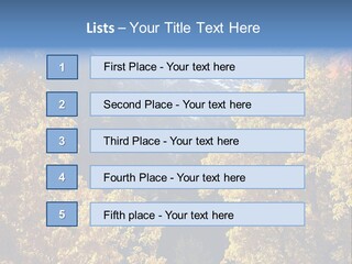 Wasatch Red Utah PowerPoint Template