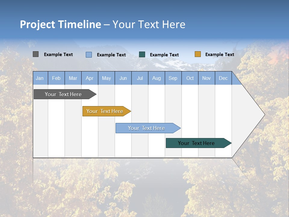 Wasatch Red Utah PowerPoint Template