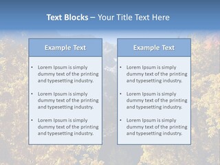 Wasatch Red Utah PowerPoint Template