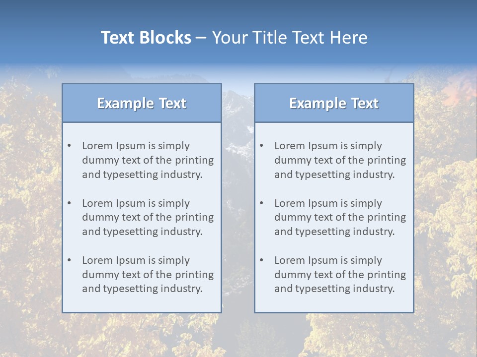 Wasatch Red Utah PowerPoint Template
