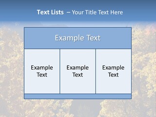 Wasatch Red Utah PowerPoint Template