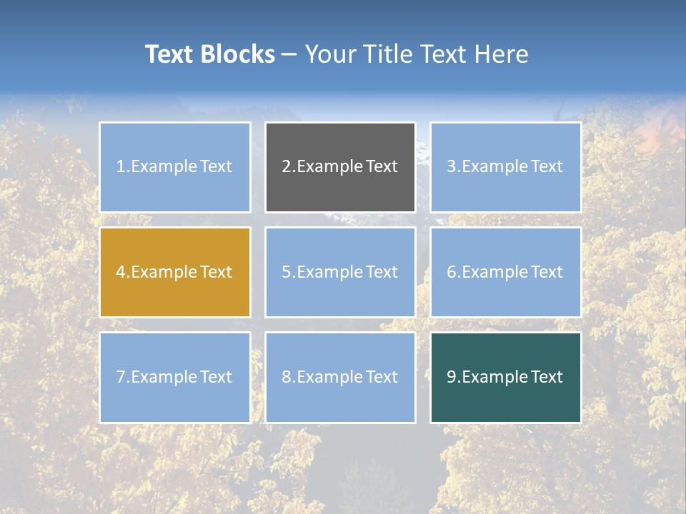 Wasatch Red Utah PowerPoint Template