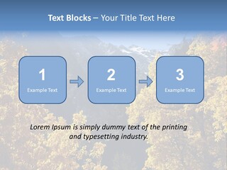 Wasatch Red Utah PowerPoint Template