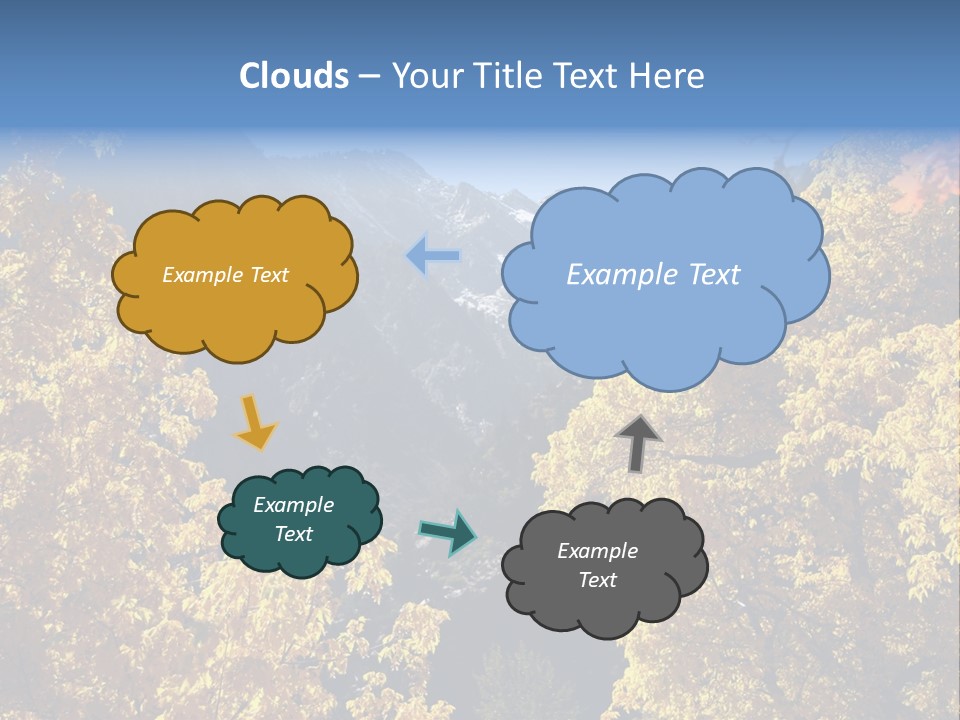 Wasatch Red Utah PowerPoint Template