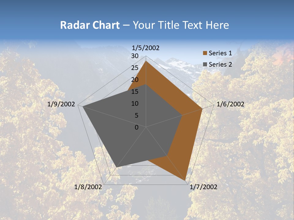 Wasatch Red Utah PowerPoint Template