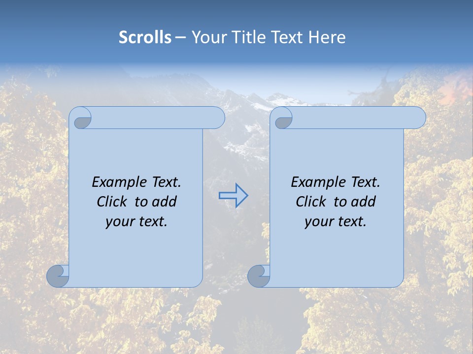 Wasatch Red Utah PowerPoint Template