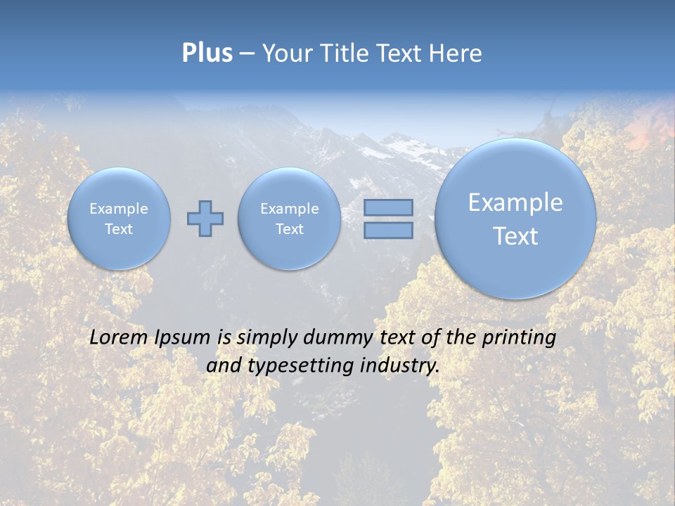 Wasatch Red Utah PowerPoint Template