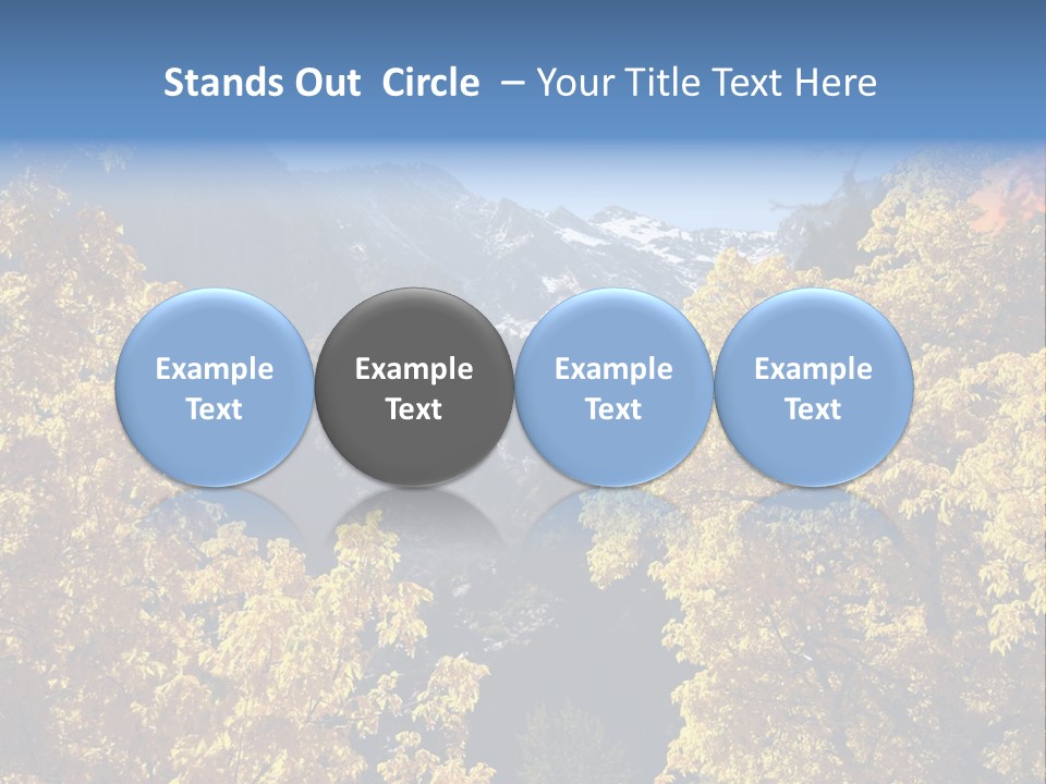 Wasatch Red Utah PowerPoint Template