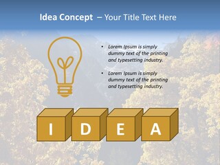 Wasatch Red Utah PowerPoint Template