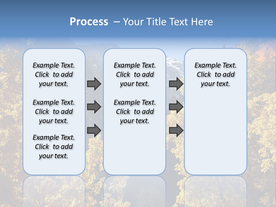 Wasatch Red Utah PowerPoint Template