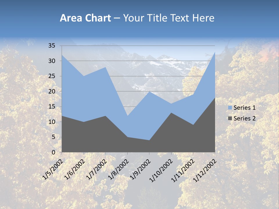 Wasatch Red Utah PowerPoint Template