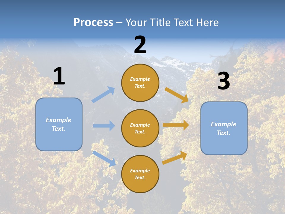 Wasatch Red Utah PowerPoint Template