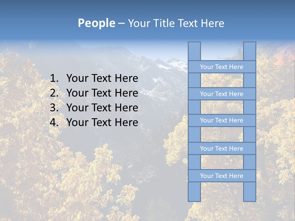Wasatch Red Utah PowerPoint Template