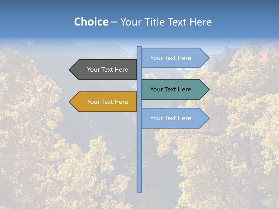 Wasatch Red Utah PowerPoint Template