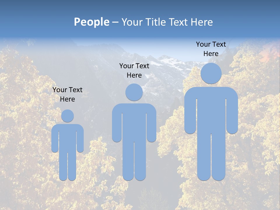 Wasatch Red Utah PowerPoint Template