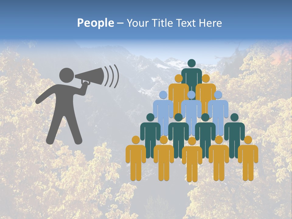 Wasatch Red Utah PowerPoint Template