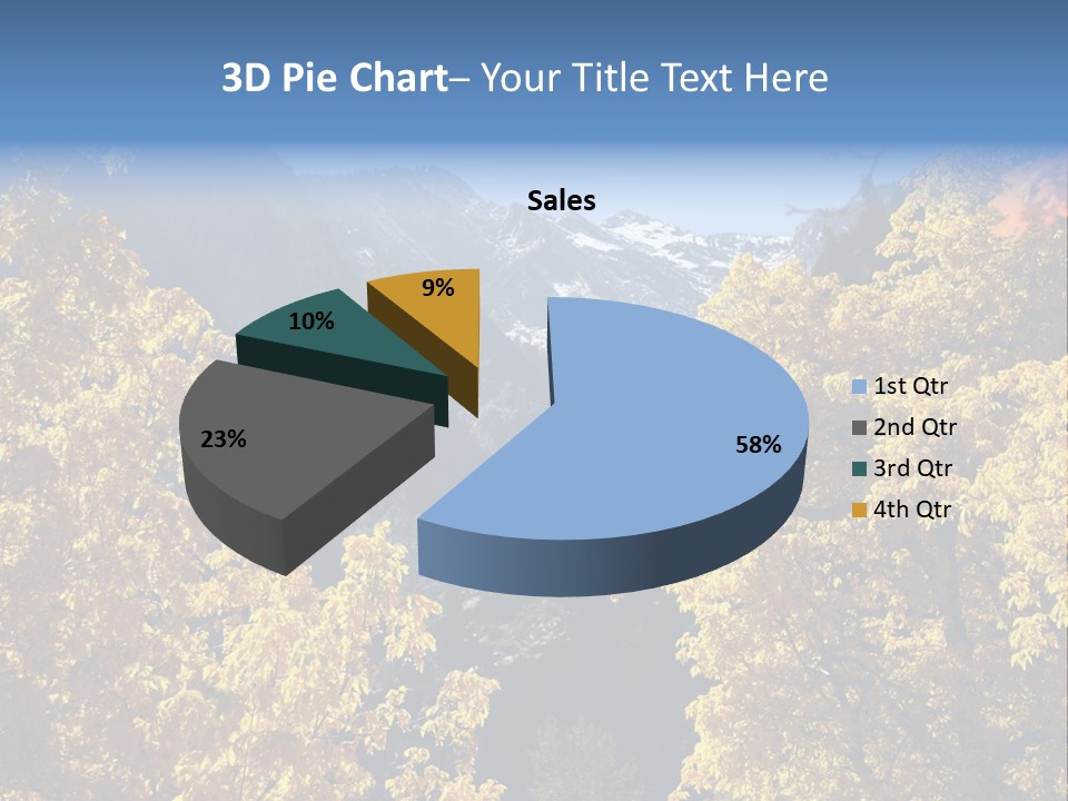 Wasatch Red Utah PowerPoint Template