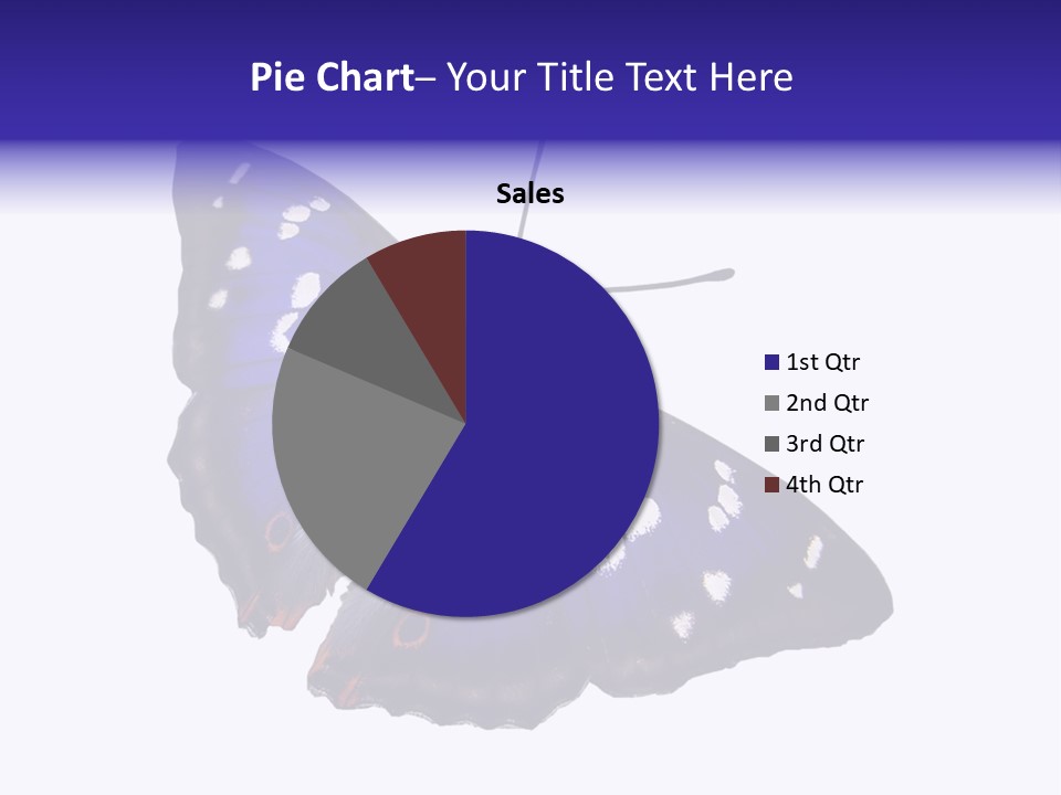 Nature Wildlife Blue PowerPoint Template