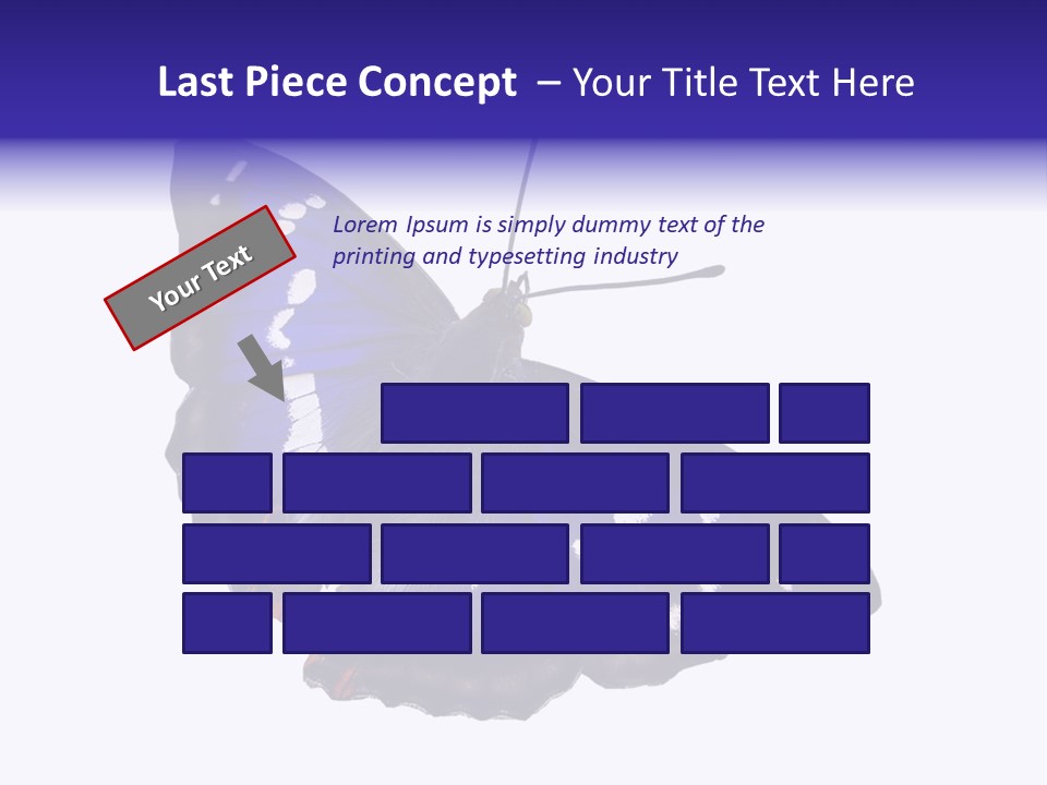 Nature Wildlife Blue PowerPoint Template