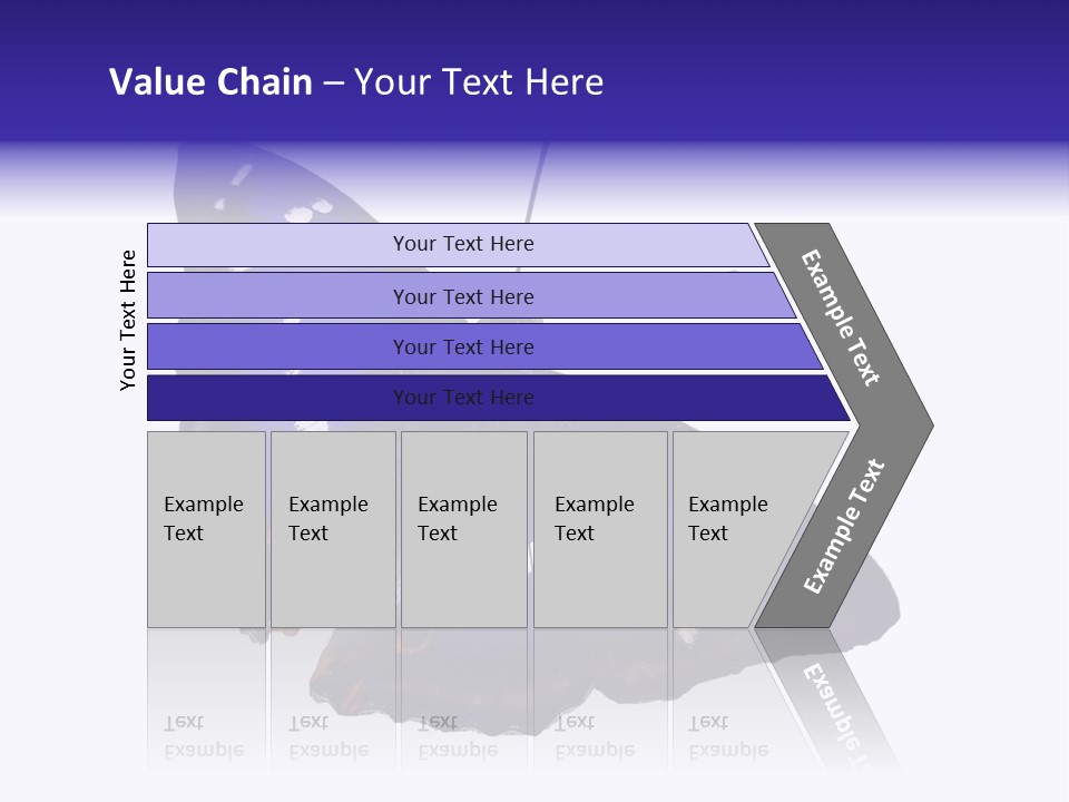 Nature Wildlife Blue PowerPoint Template