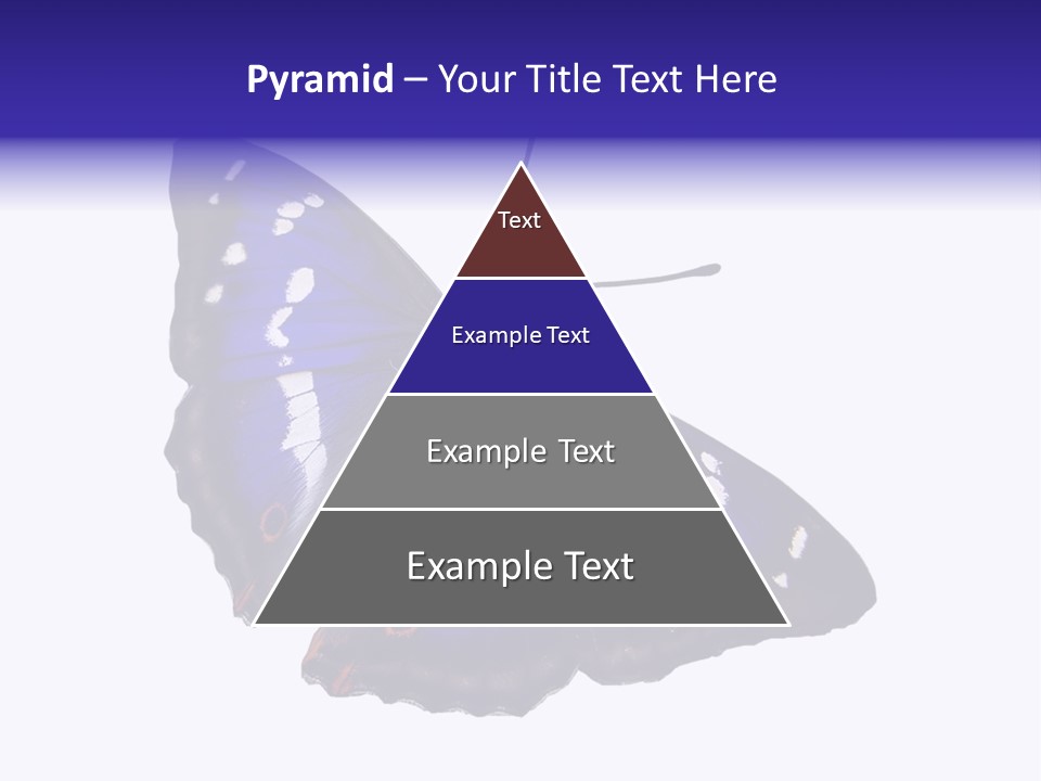 Nature Wildlife Blue PowerPoint Template