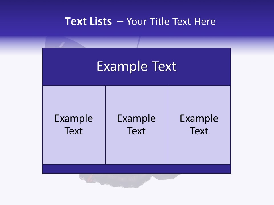 Nature Wildlife Blue PowerPoint Template