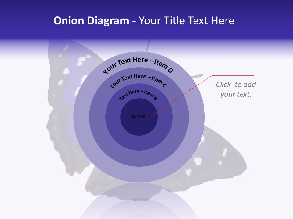 Nature Wildlife Blue PowerPoint Template