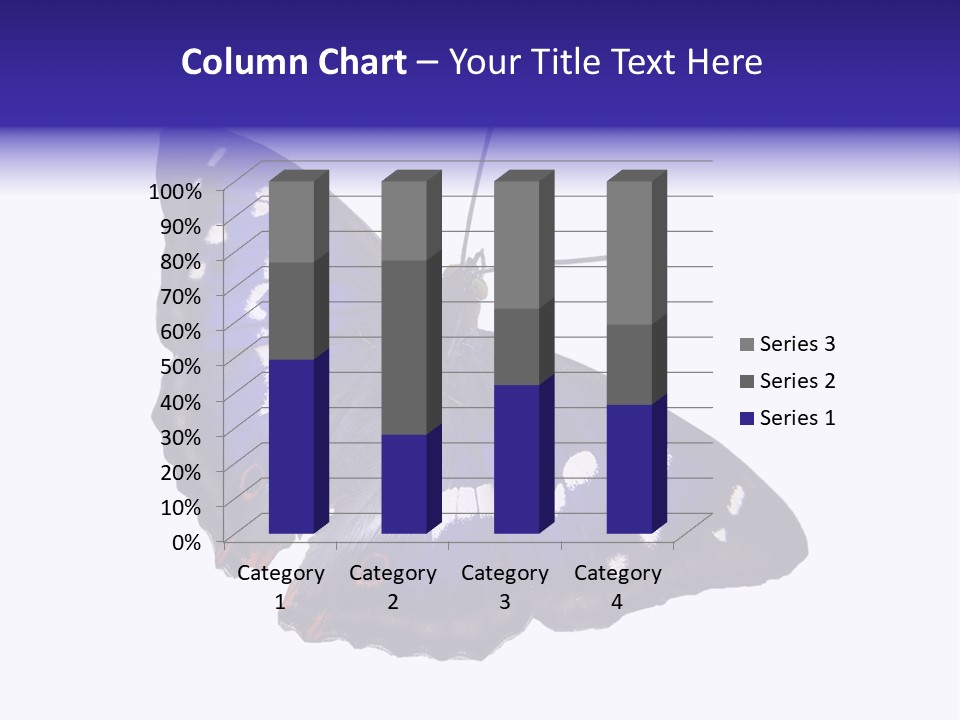 Nature Wildlife Blue PowerPoint Template