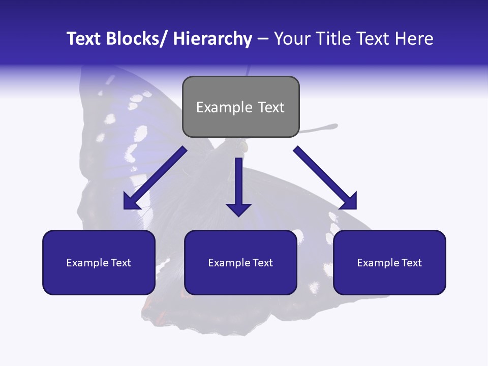 Nature Wildlife Blue PowerPoint Template