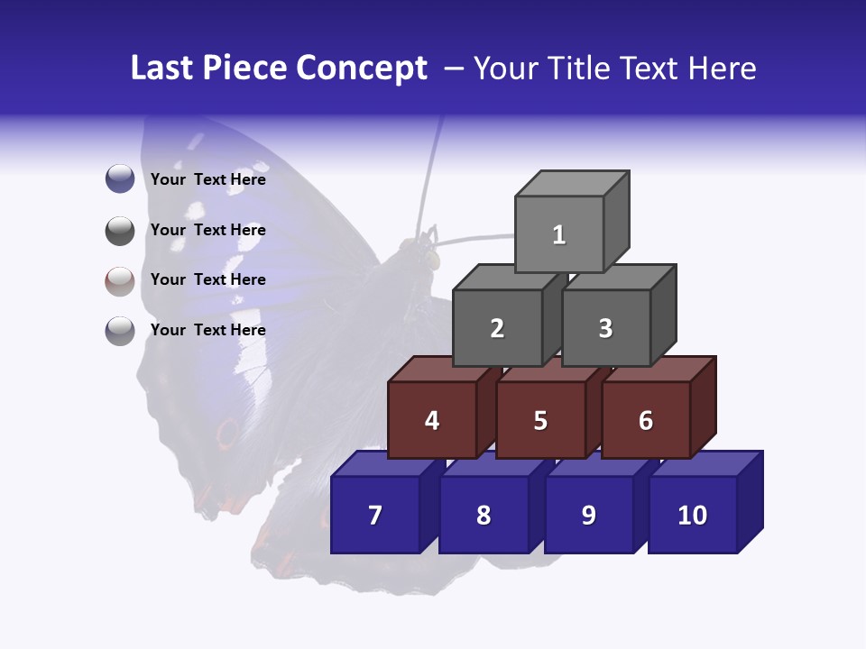 Nature Wildlife Blue PowerPoint Template