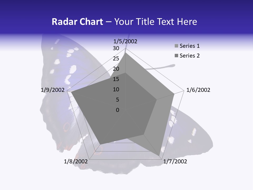 Nature Wildlife Blue PowerPoint Template
