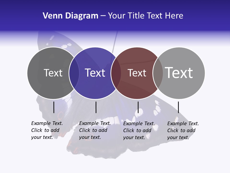 Nature Wildlife Blue PowerPoint Template