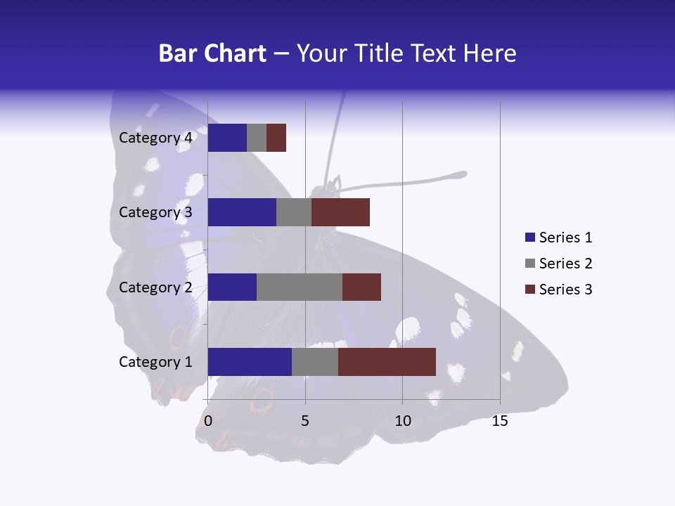 Nature Wildlife Blue PowerPoint Template