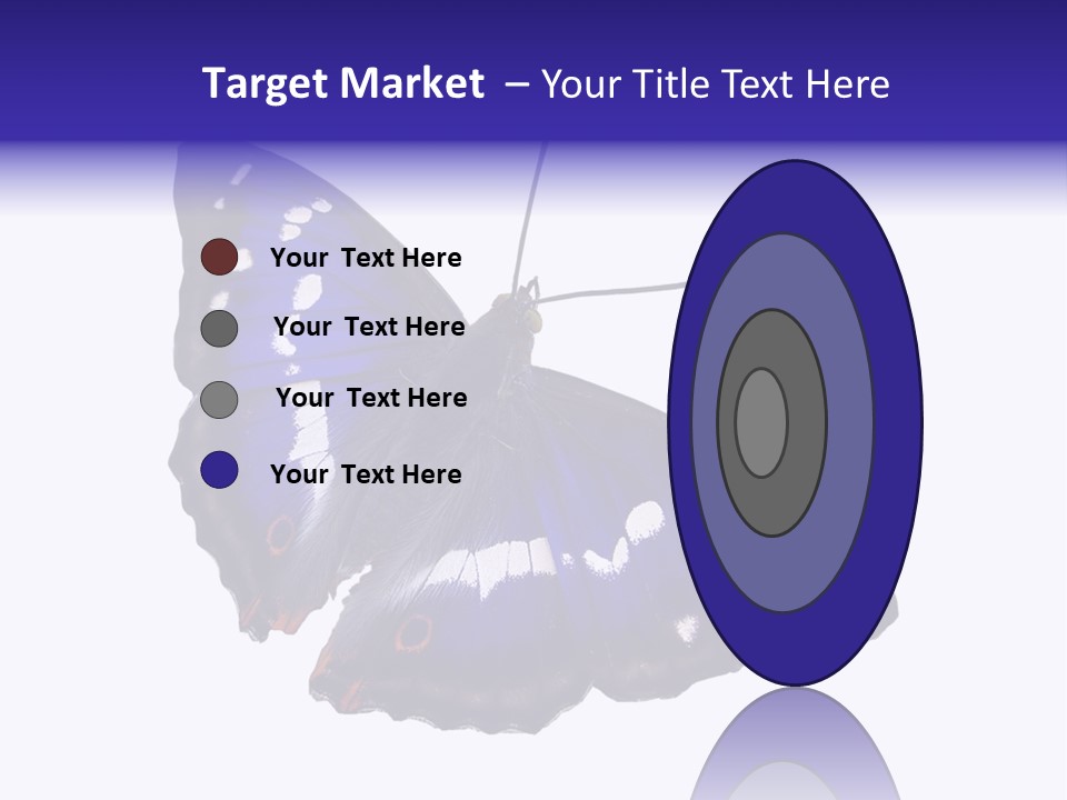 Nature Wildlife Blue PowerPoint Template