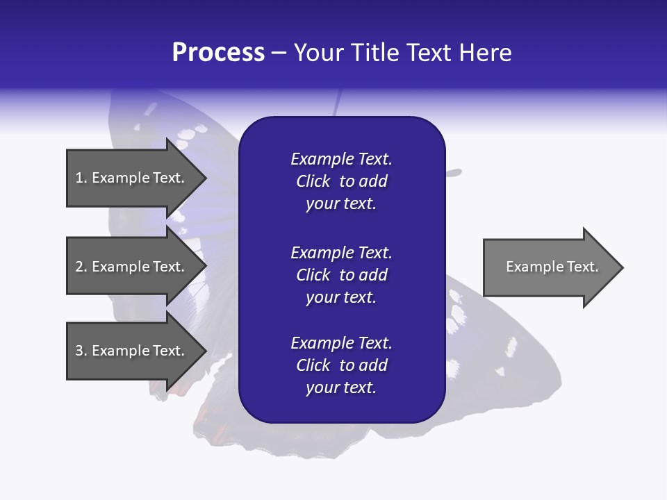 Nature Wildlife Blue PowerPoint Template