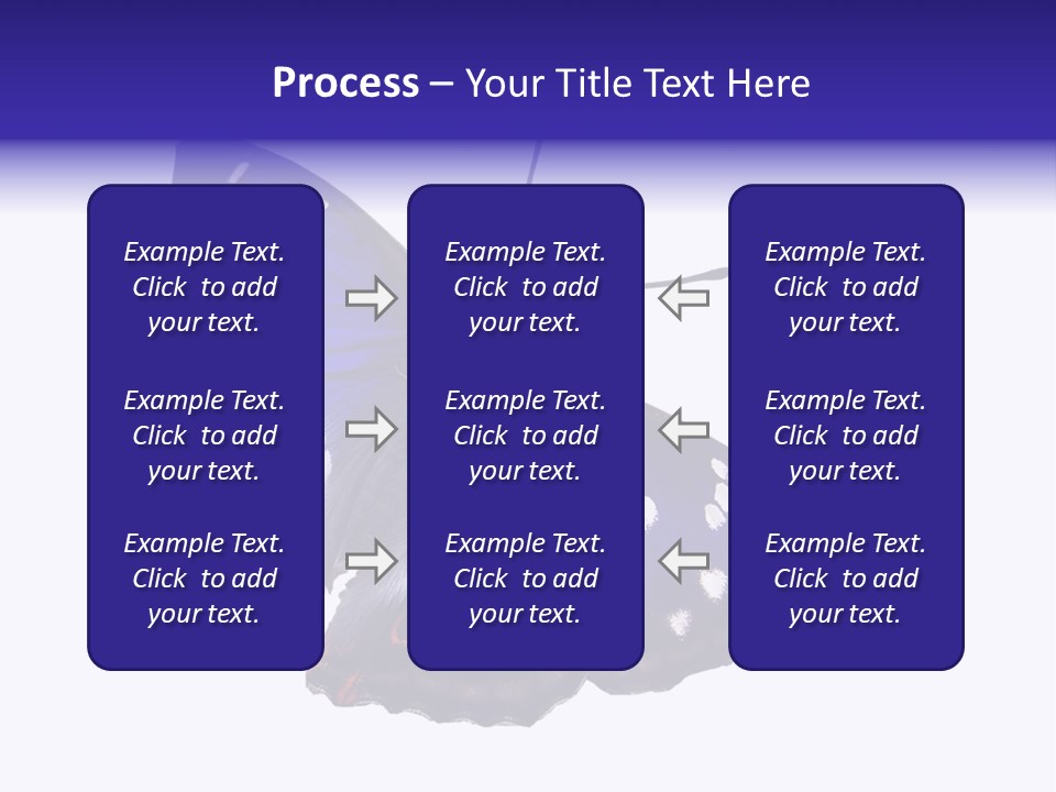 Nature Wildlife Blue PowerPoint Template