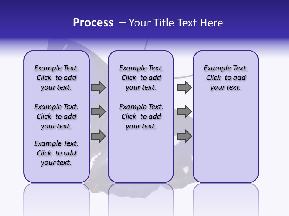 Nature Wildlife Blue PowerPoint Template