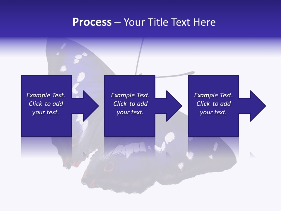 Nature Wildlife Blue PowerPoint Template