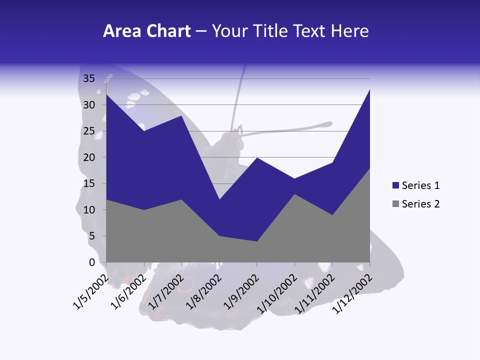 Nature Wildlife Blue PowerPoint Template