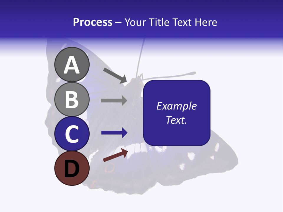 Nature Wildlife Blue PowerPoint Template