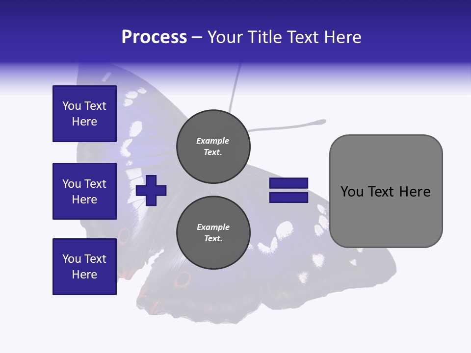 Nature Wildlife Blue PowerPoint Template