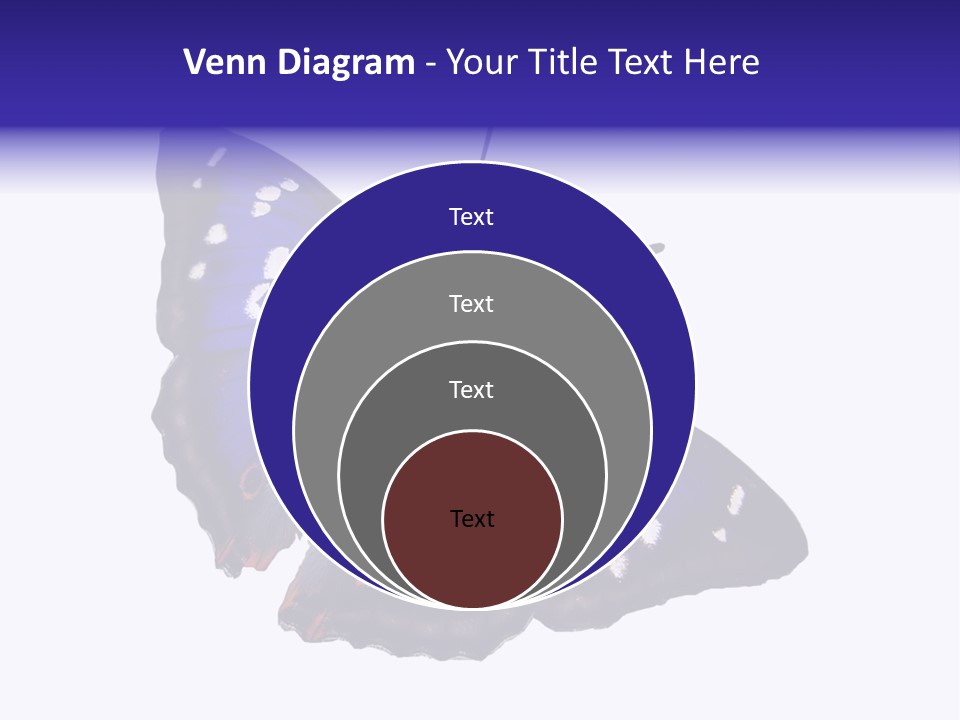 Nature Wildlife Blue PowerPoint Template