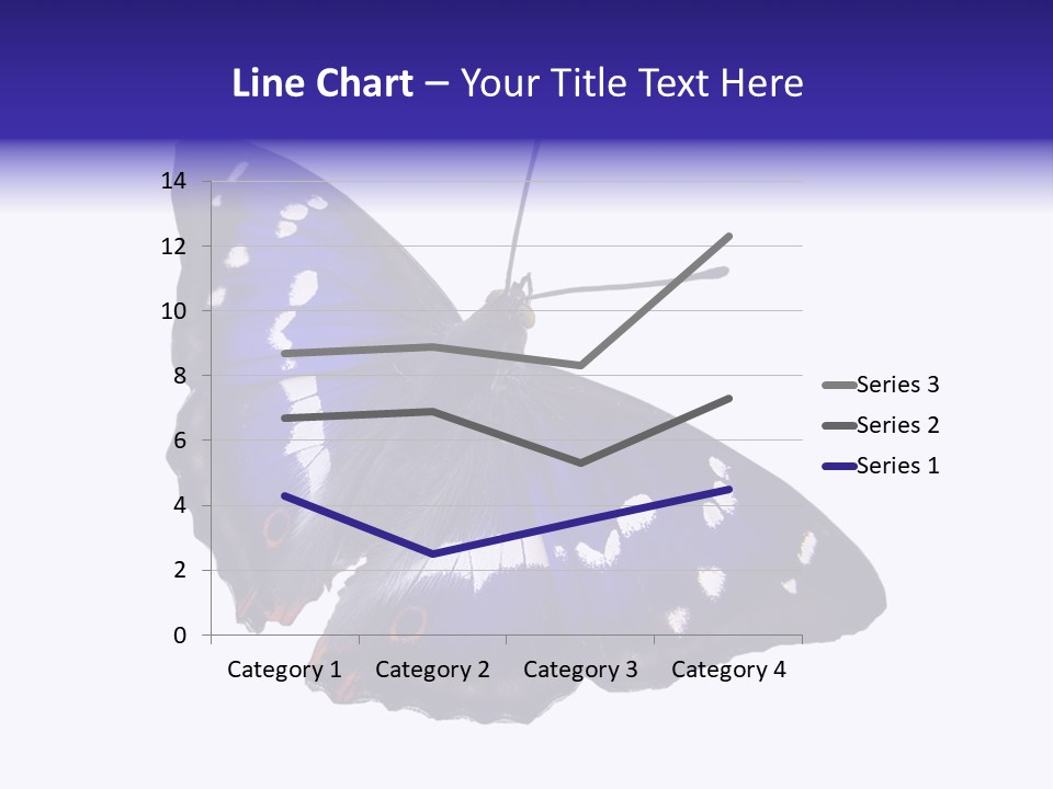Nature Wildlife Blue PowerPoint Template
