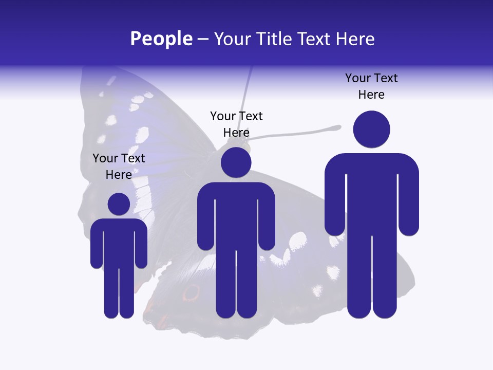 Nature Wildlife Blue PowerPoint Template