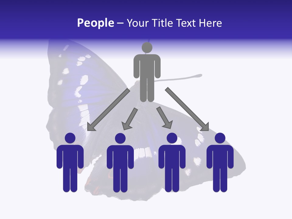 Nature Wildlife Blue PowerPoint Template