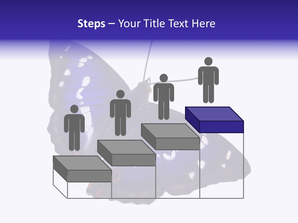 Nature Wildlife Blue PowerPoint Template