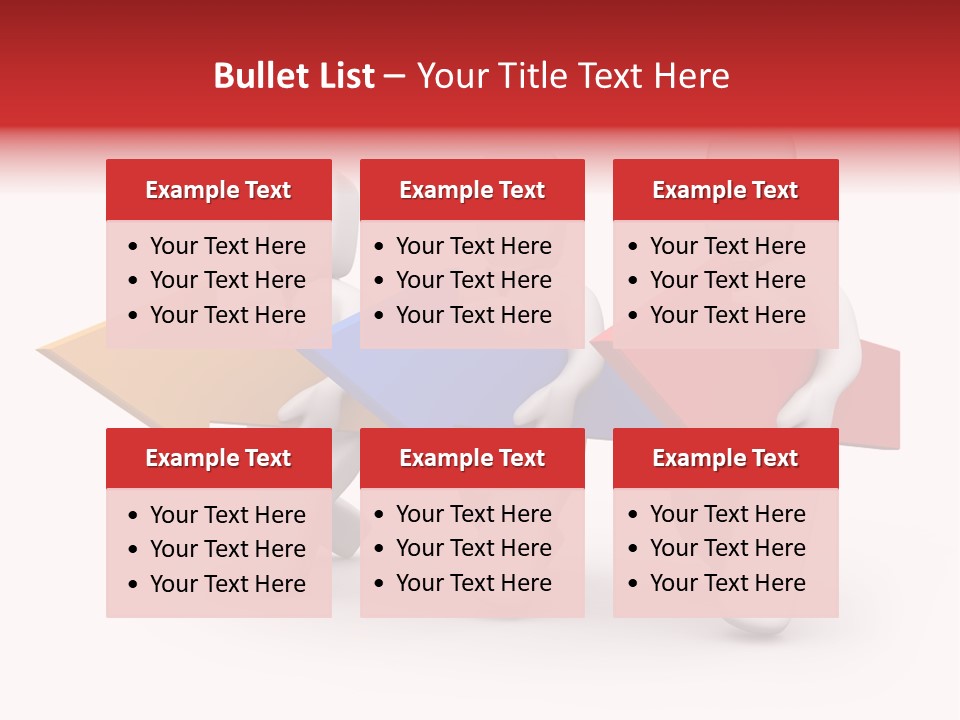 A Group Of People Carrying Arrows Powerpoint Template PowerPoint Template