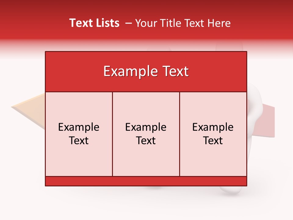 A Group Of People Carrying Arrows Powerpoint Template PowerPoint Template